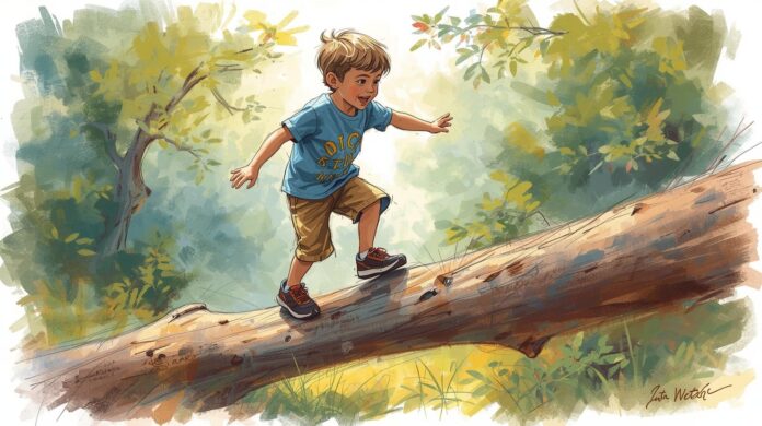 preschooler developing-motor-skills-outdoors preschooler developing-motor-skills outdoors